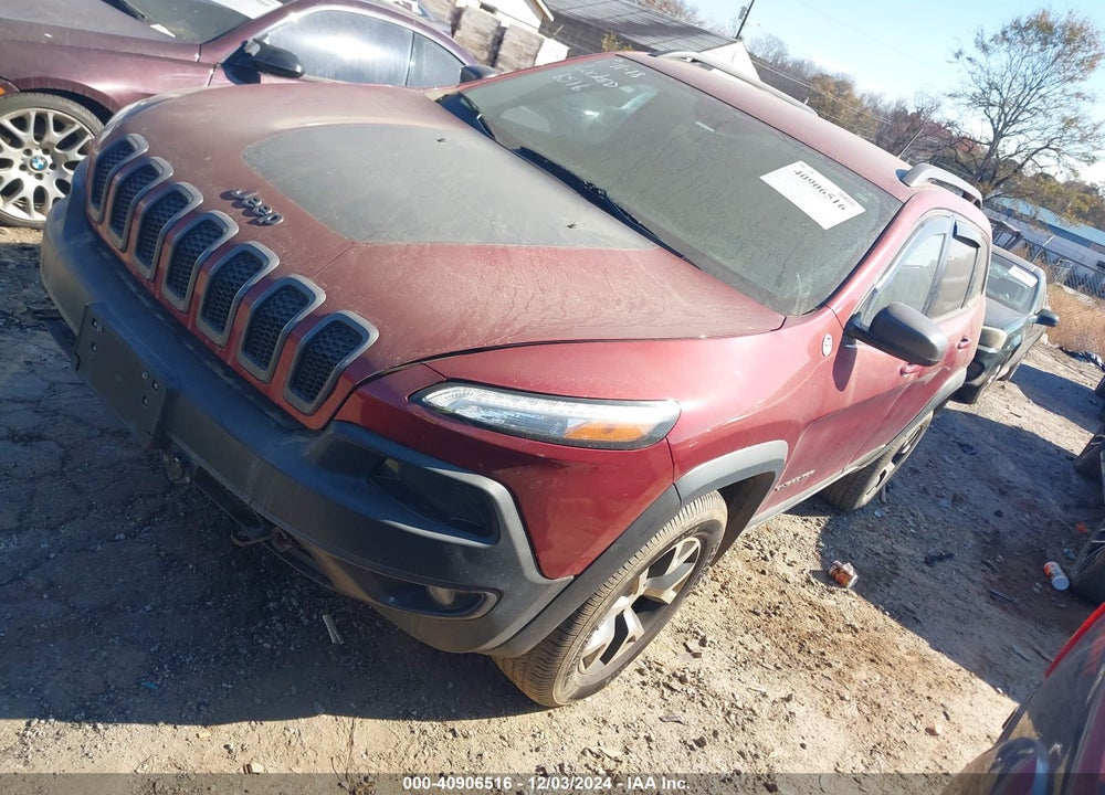 2015 JEEP CHEROKEE TRAILHAWK VIN: 1C4PJMBS3FW610983