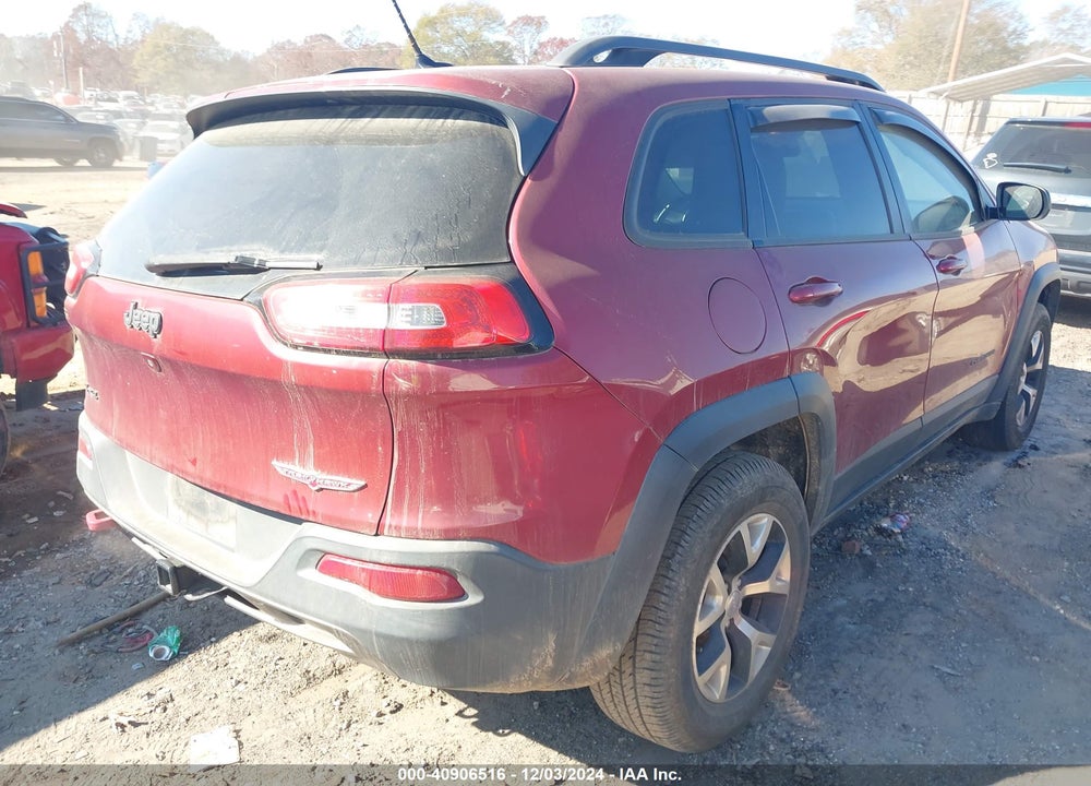 2015 JEEP CHEROKEE TRAILHAWK VIN: 1C4PJMBS3FW610983