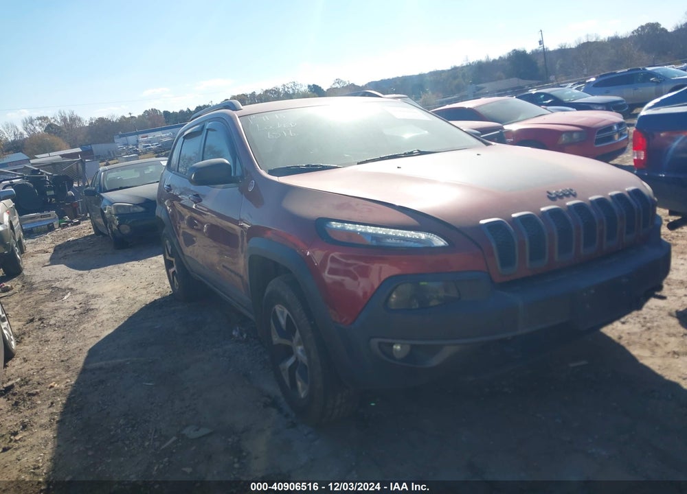 2015 JEEP CHEROKEE TRAILHAWK VIN: 1C4PJMBS3FW610983