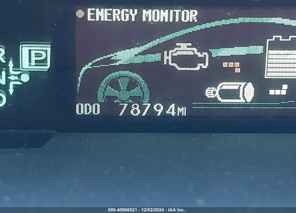 2011 TOYOTA PRIUS THREE VIN: JTDKN3DU0B0313254