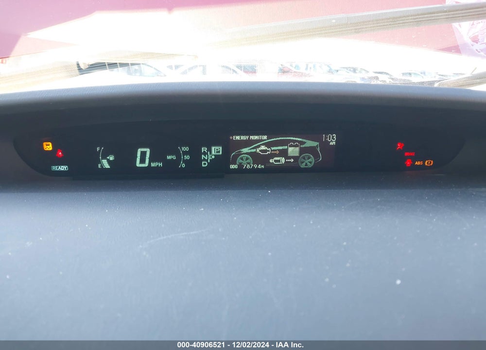 2011 TOYOTA PRIUS THREE VIN: JTDKN3DU0B0313254