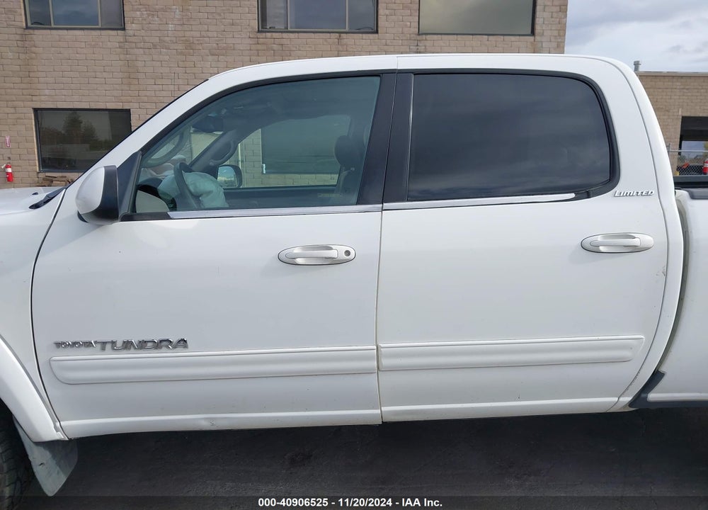 2006 TOYOTA TUNDRA LIMITED V8 VIN: 5TBDT48186S503755