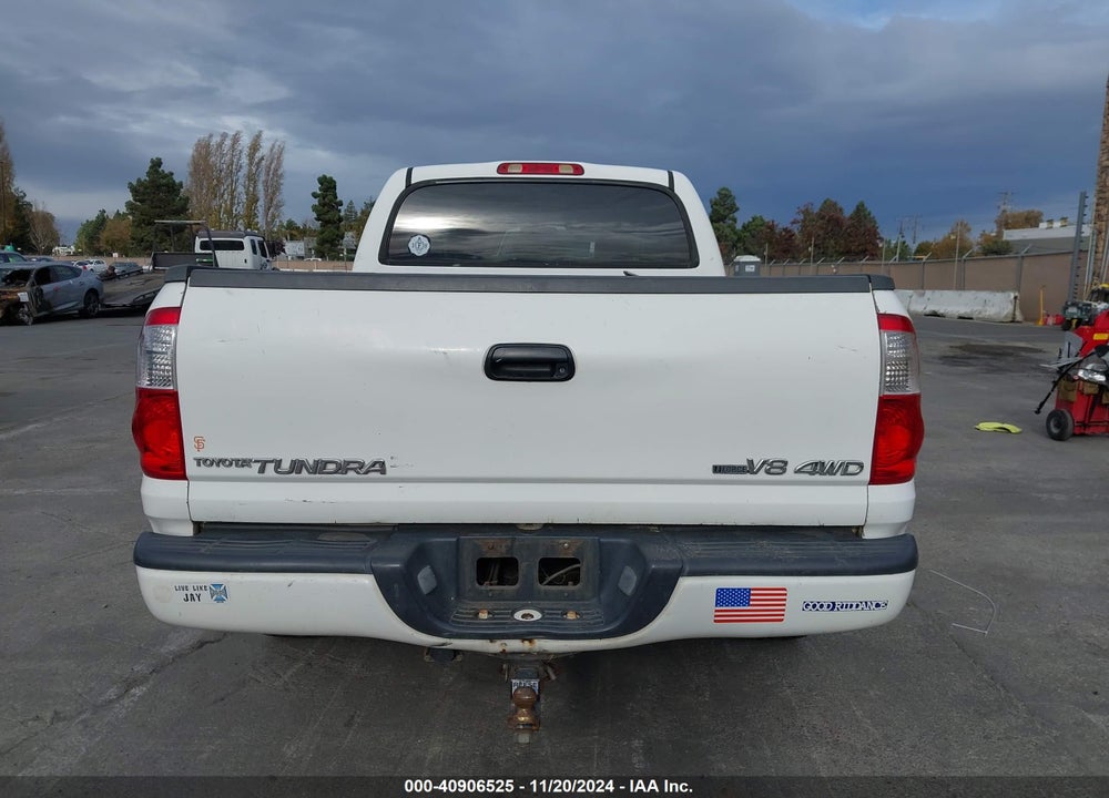 2006 TOYOTA TUNDRA LIMITED V8 VIN: 5TBDT48186S503755