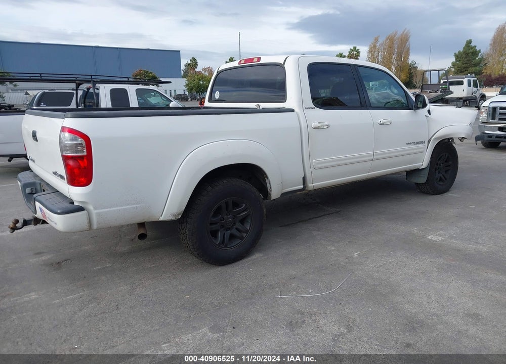 2006 TOYOTA TUNDRA LIMITED V8 VIN: 5TBDT48186S503755