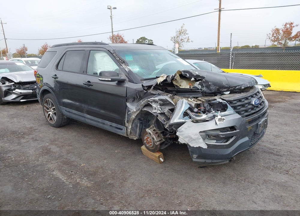 2017 FORD EXPLORER SPORT VIN: 1FM5K8GT6HGA62127