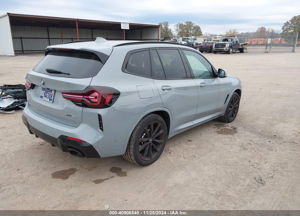 2024 BMW X3 XDRIVE30I VIN: 5UX53DP02R9T78029