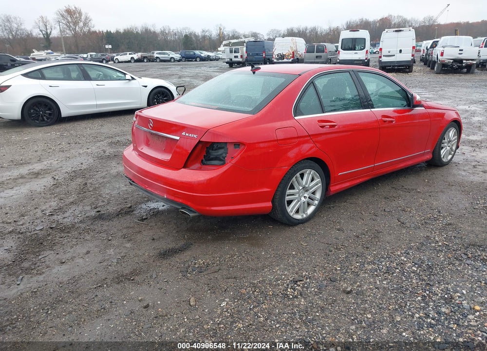 2009 MERCEDES-BENZ C 300 LUXURY 4MATIC/SPORT 4MATIC VIN: WDDGF81X79R079561
