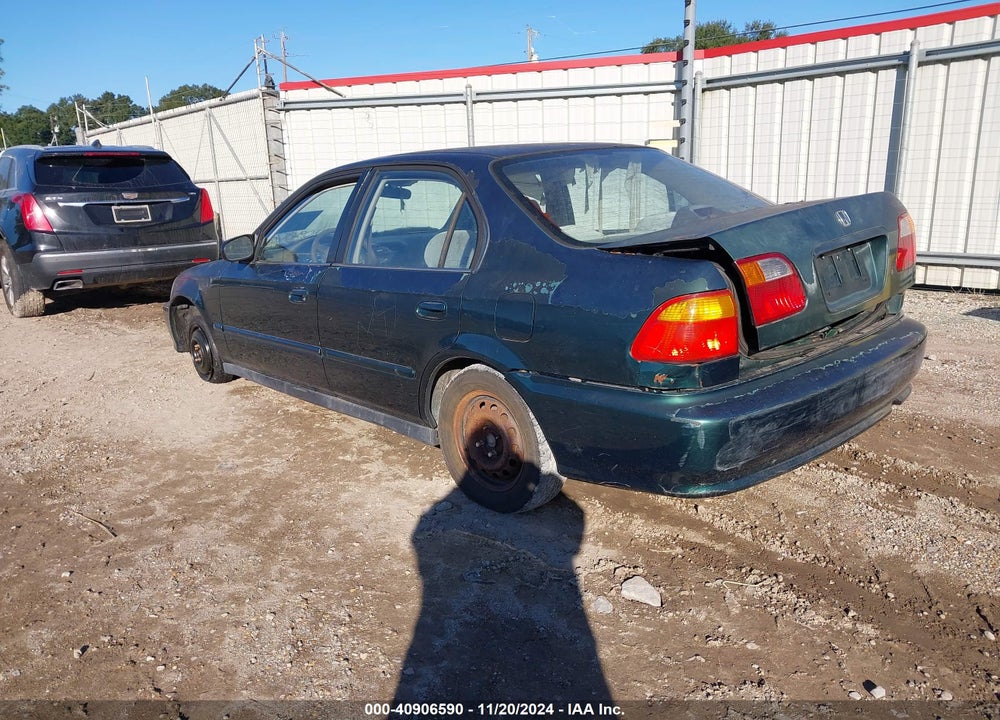 1999 HONDA CIVIC VALUE PACKAGE VIN: 2HGEJ6612XH510136