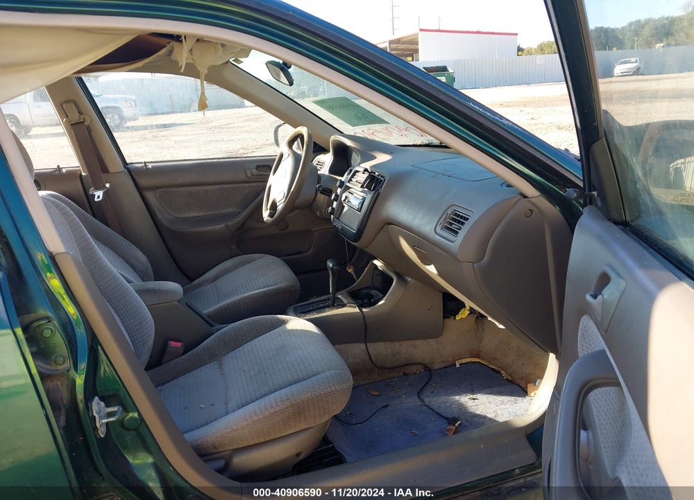 1999 HONDA CIVIC VALUE PACKAGE VIN: 2HGEJ6612XH510136