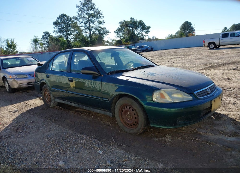 1999 HONDA CIVIC VALUE PACKAGE VIN: 2HGEJ6612XH510136