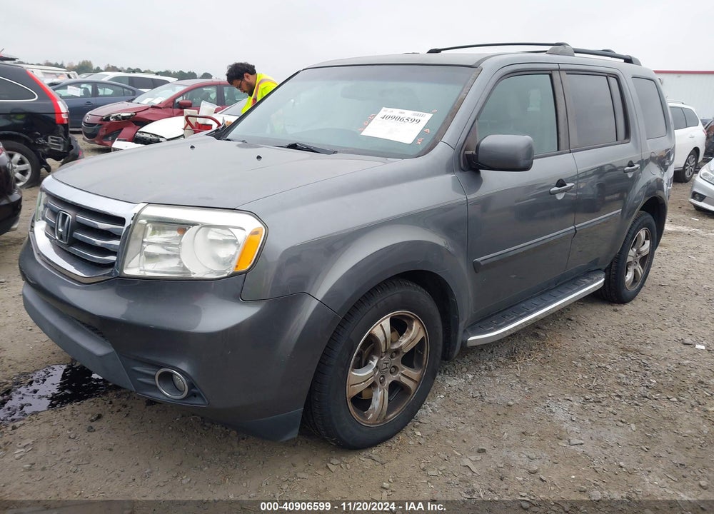 2013 HONDA PILOT EX-L VIN: 5FNYF4H55DB075373