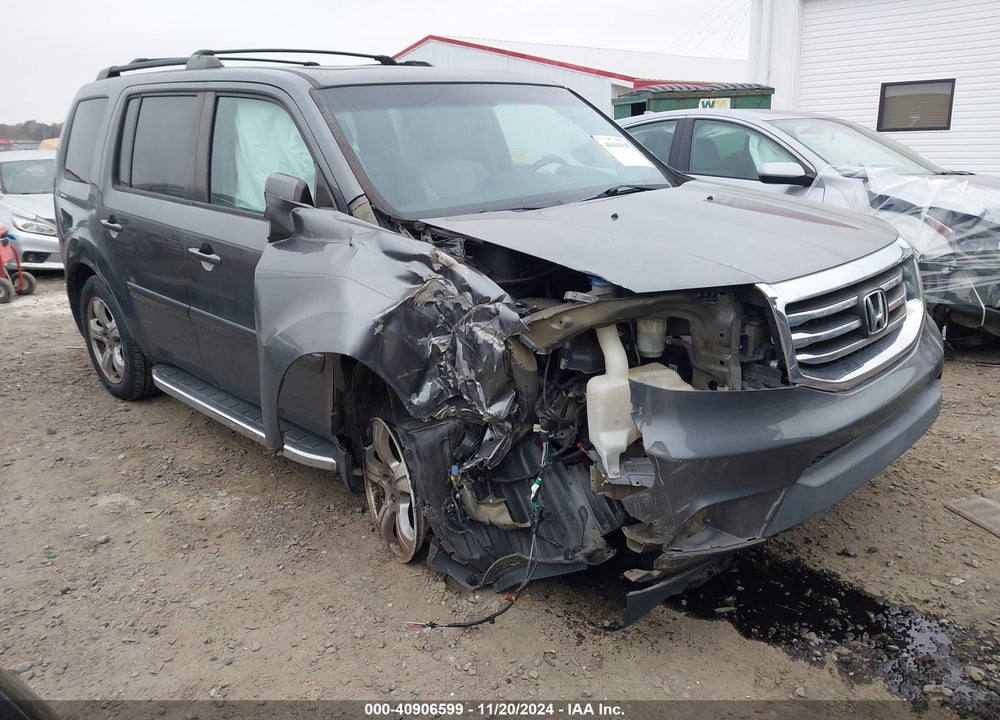 2013 HONDA PILOT EX-L VIN: 5FNYF4H55DB075373