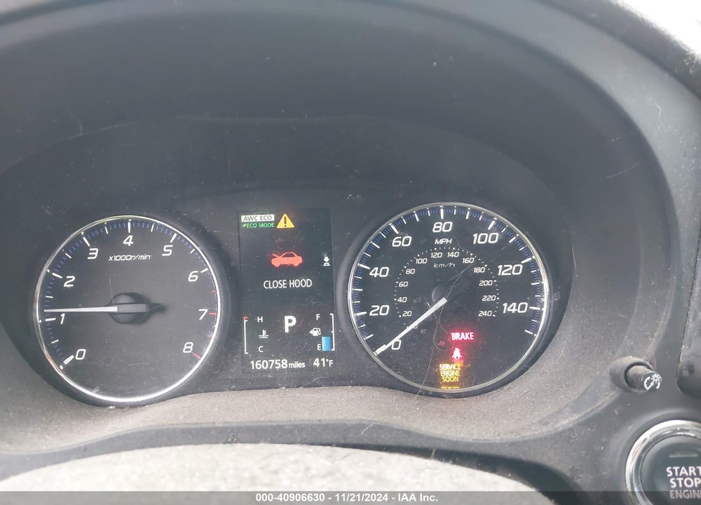 2015 MITSUBISHI OUTLANDER SE VIN: JA4AZ3A33FZ000741