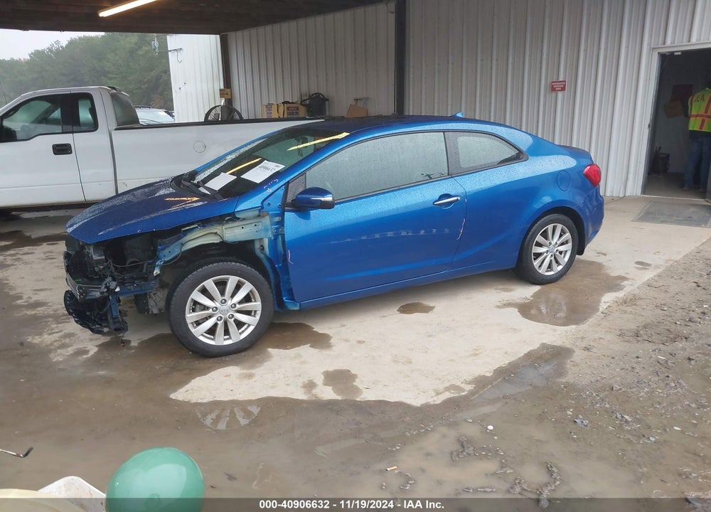 2014 KIA FORTE KOUP EX VIN: KNAFX6A88E5162298