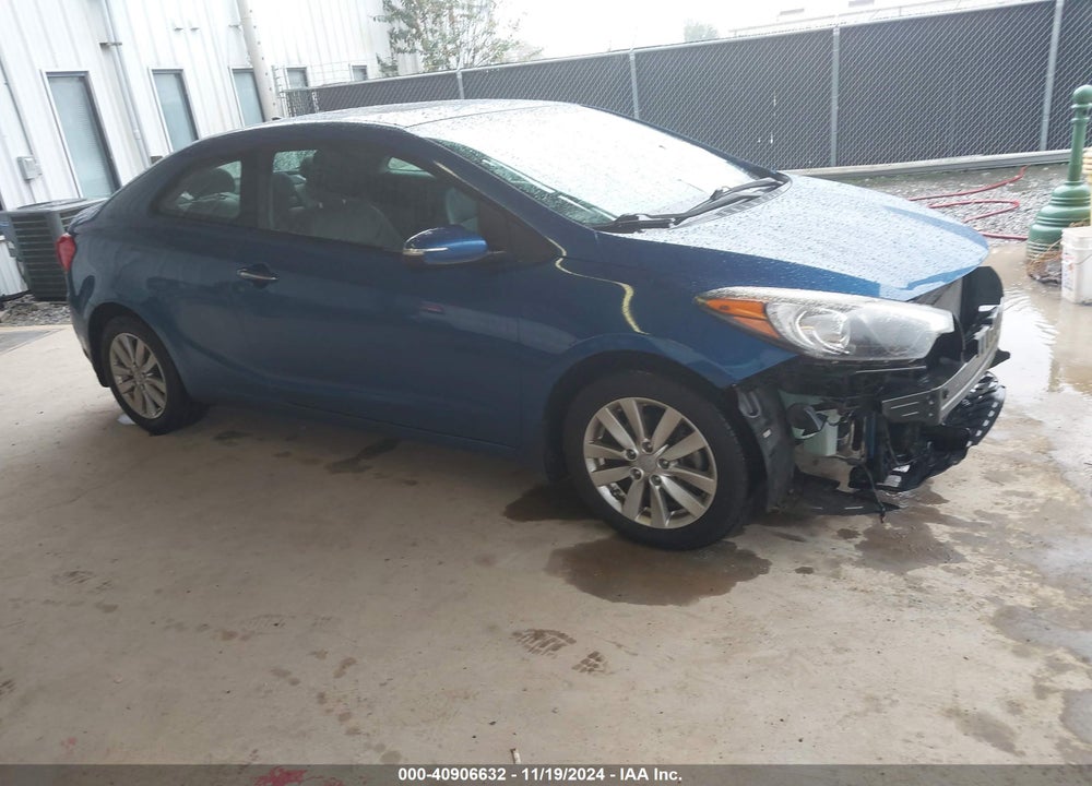 2014 KIA FORTE KOUP EX VIN: KNAFX6A88E5162298