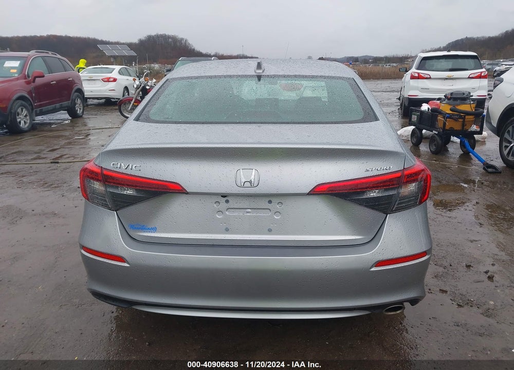 2022 HONDA CIVIC SPORT VIN: 2HGFE2F58NH550027