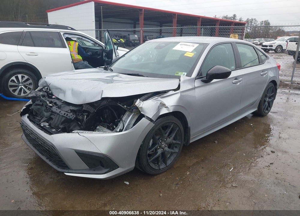 2022 HONDA CIVIC SPORT VIN: 2HGFE2F58NH550027