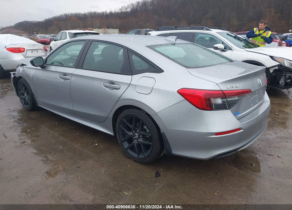 2022 HONDA CIVIC SPORT VIN: 2HGFE2F58NH550027