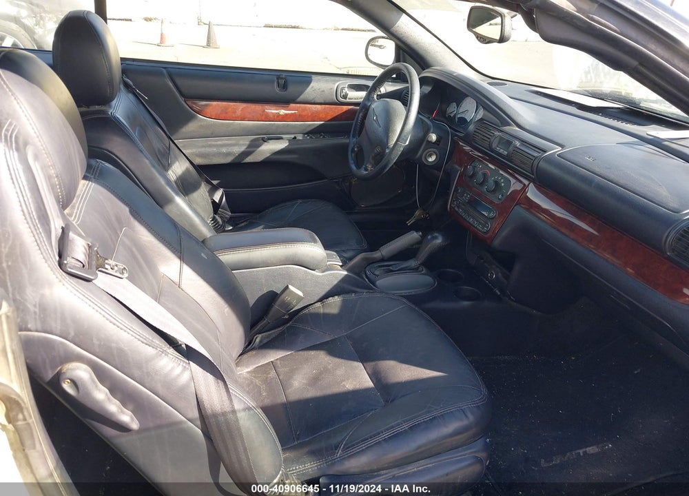 2002 CHRYSLER SEBRING LIMITED VIN: 1C3EL65R02N146206
