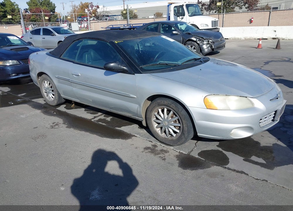 2002 CHRYSLER SEBRING LIMITED VIN: 1C3EL65R02N146206