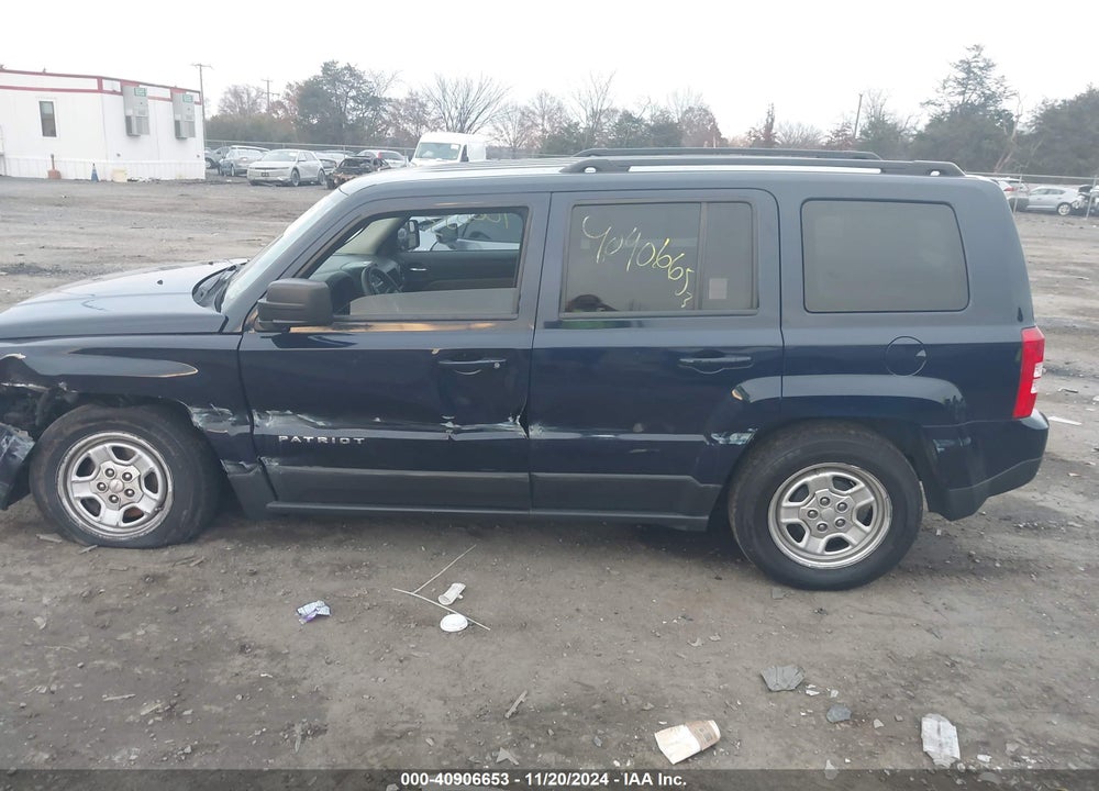 2016 JEEP PATRIOT SPORT VIN: 1C4NJPBB0GD643168