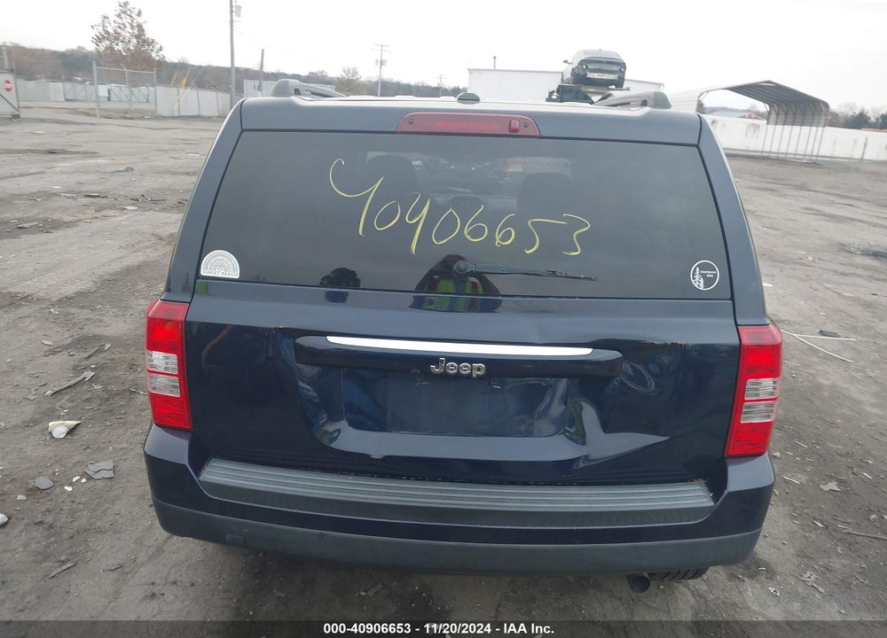 2016 JEEP PATRIOT SPORT VIN: 1C4NJPBB0GD643168