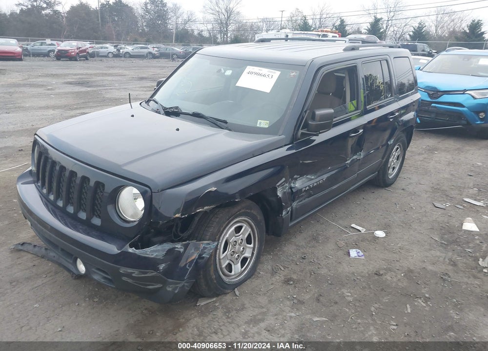 2016 JEEP PATRIOT SPORT VIN: 1C4NJPBB0GD643168
