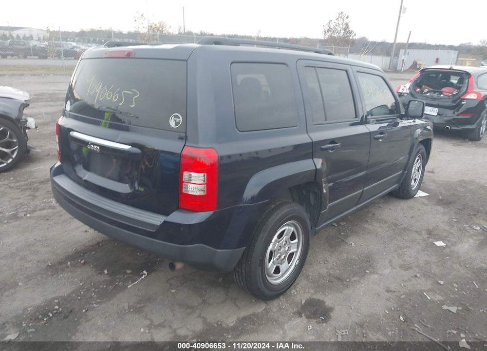 2016 JEEP PATRIOT SPORT VIN: 1C4NJPBB0GD643168
