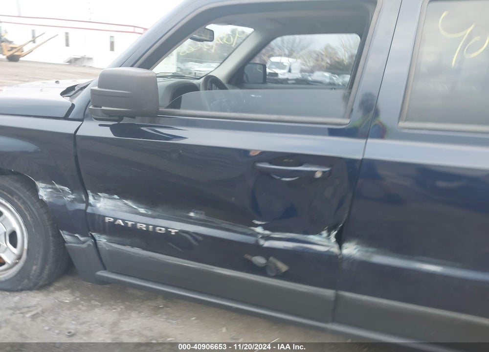 2016 JEEP PATRIOT SPORT VIN: 1C4NJPBB0GD643168