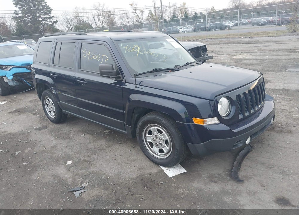 2016 JEEP PATRIOT SPORT VIN: 1C4NJPBB0GD643168