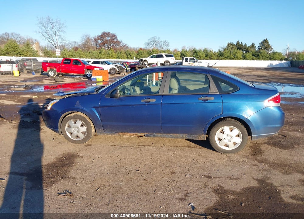 2008 FORD FOCUS S VIN: 1FAHP34N38W266293