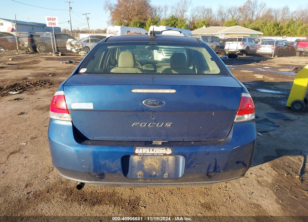 2008 FORD FOCUS S VIN: 1FAHP34N38W266293