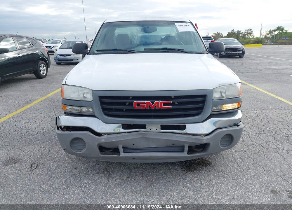 2007 GMC SIERRA 1500 CLASSIC WORK TRUCK VIN: 1GTEC19V97Z132925