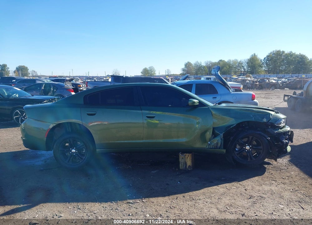 2022 DODGE CHARGER SXT RWD VIN: 2C3CDXBG0NH228298