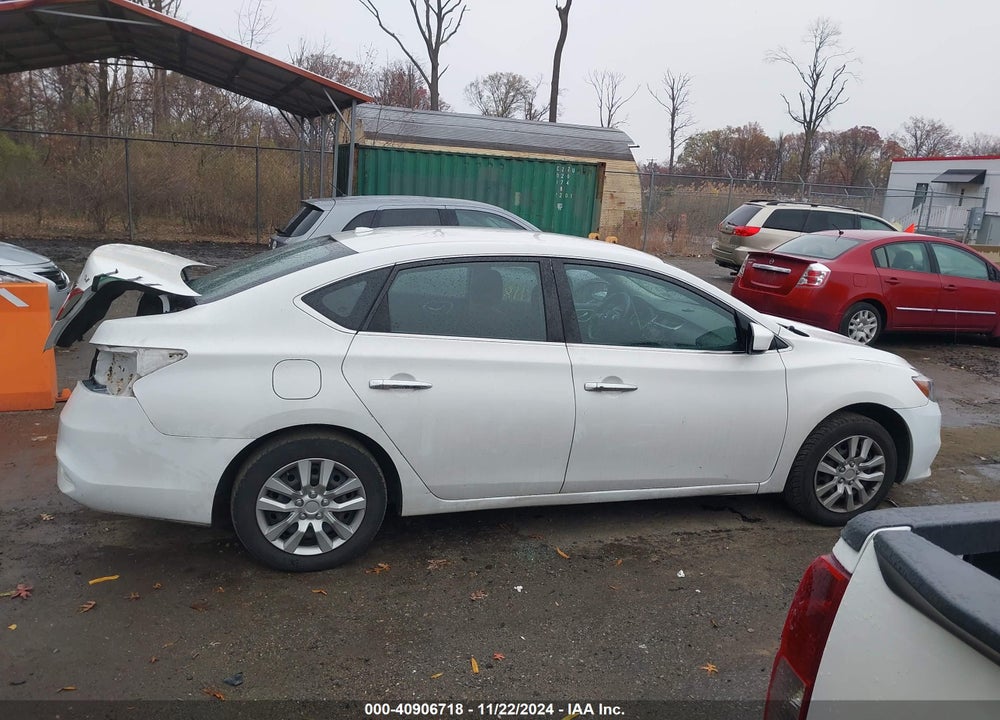 2017 NISSAN SENTRA SV VIN: 3N1AB7AP9HY394802