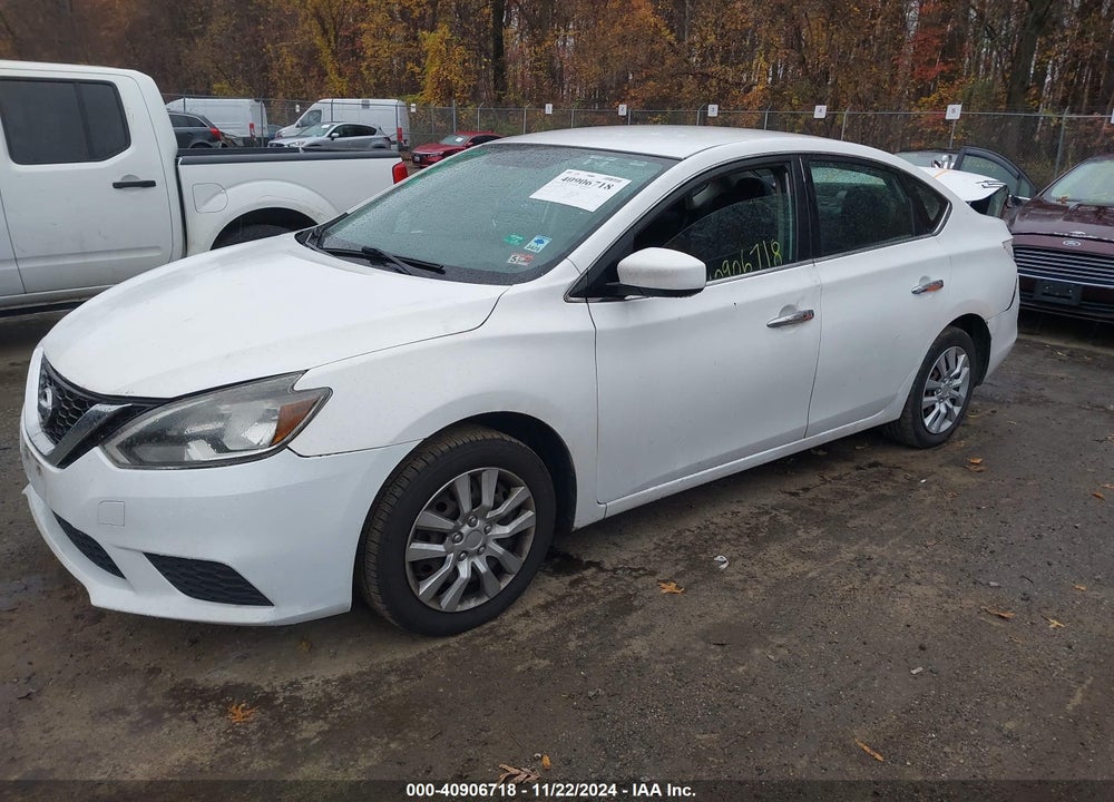2017 NISSAN SENTRA SV VIN: 3N1AB7AP9HY394802