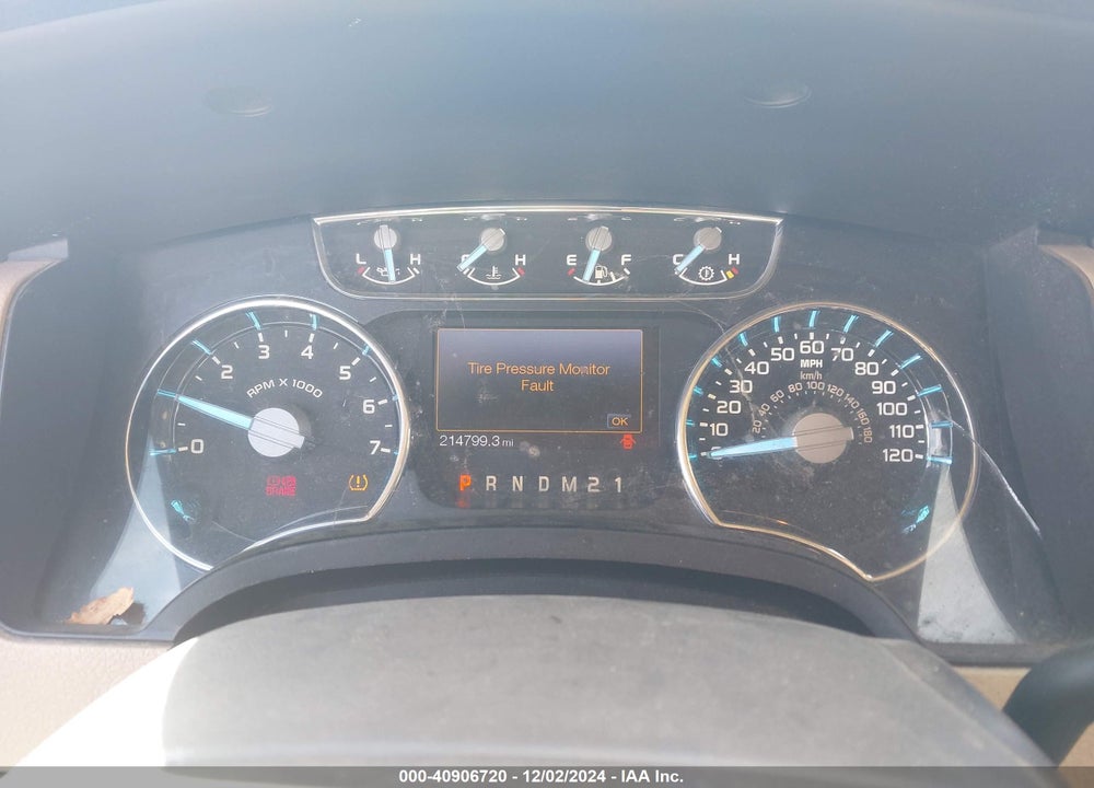 2012 FORD F-150 LARIAT VIN: 1FTFX1ET5CFB68023