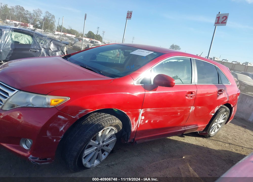 2009 TOYOTA VENZA VIN: 4T3ZE11A79U007462