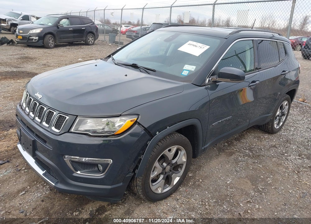 2018 JEEP COMPASS LIMITED 4X4 VIN: 3C4NJDCB5JT221931