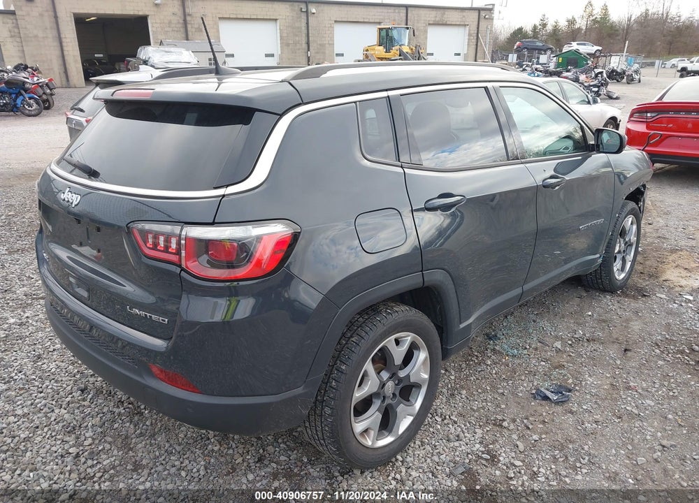 2018 JEEP COMPASS LIMITED 4X4 VIN: 3C4NJDCB5JT221931