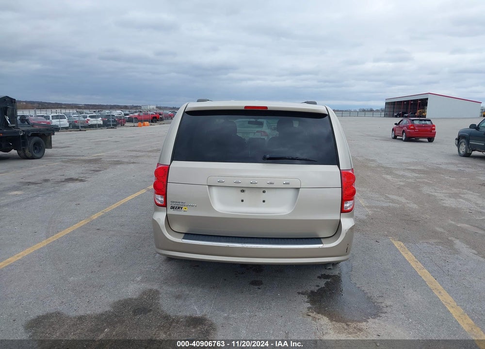 2013 DODGE GRAND CARAVAN SXT VIN: 2C4RDGCG0DR600588