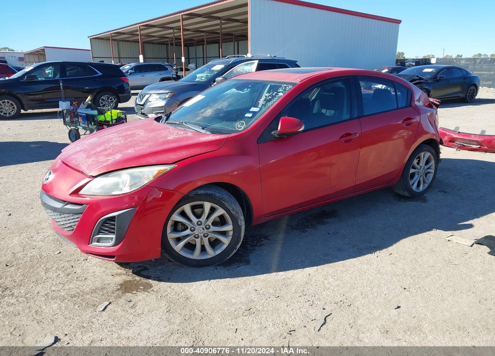 2010 MAZDA 3 S GRAND TOURING VIN: JM1BL1S55A1208725