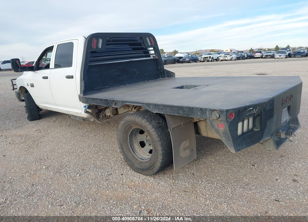 2011 RAM 3500 HD CHASSIS ST/SLT/LAIE VIN: 3D6WZ4CL4BG516187