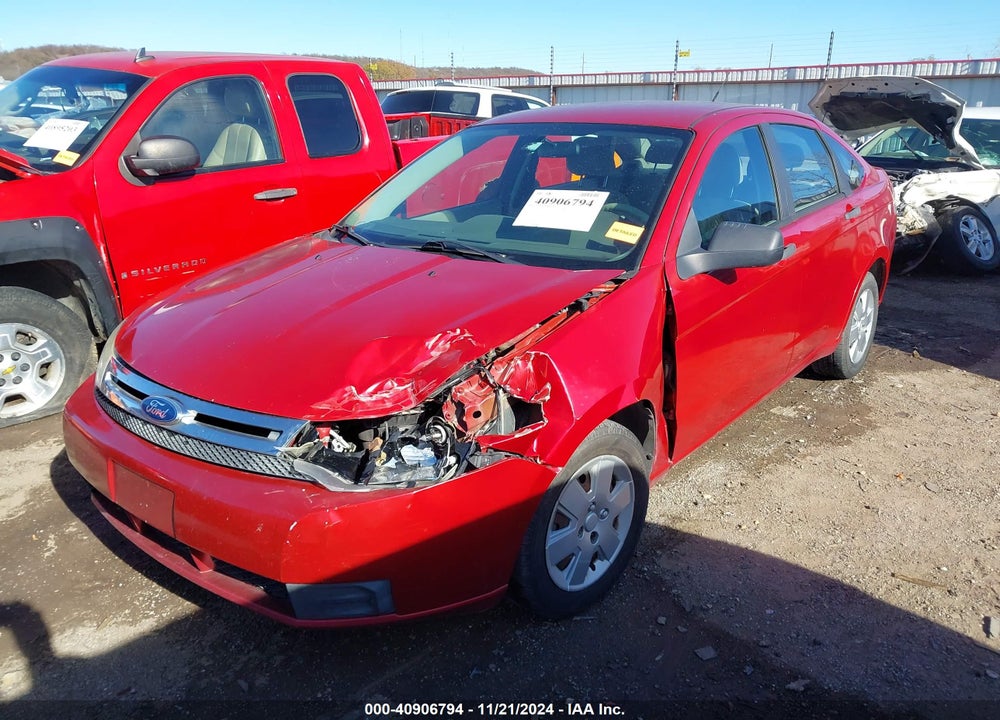 2011 FORD FOCUS S VIN: 1FAHP3EN8BW134801