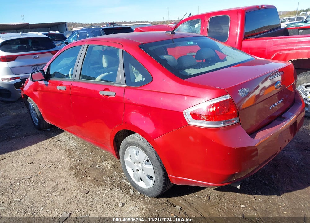 2011 FORD FOCUS S VIN: 1FAHP3EN8BW134801
