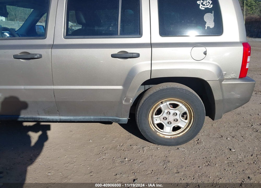 2008 JEEP PATRIOT SPORT VIN: 1J8FF28W38D525659