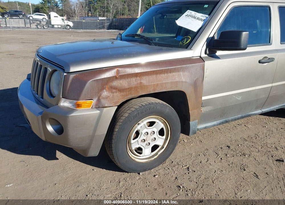 2008 JEEP PATRIOT SPORT VIN: 1J8FF28W38D525659