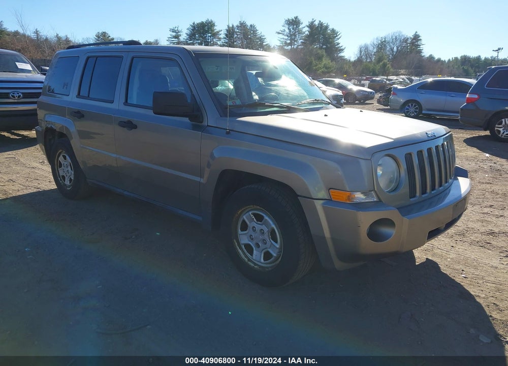 2008 JEEP PATRIOT SPORT VIN: 1J8FF28W38D525659