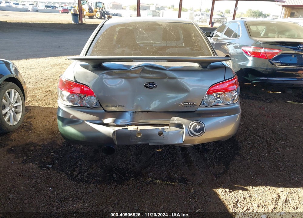 2007 SUBARU IMPREZA WRX TR VIN: JF1GD75657G514815