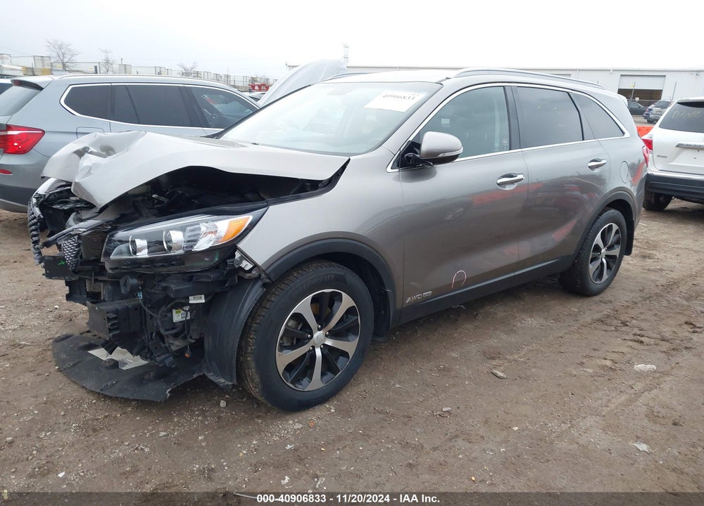 2016 KIA SORENTO 3.3L EX VIN: 5XYPHDA55GG150537